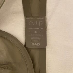 Cuup bra Plunge 34D in Pyrite